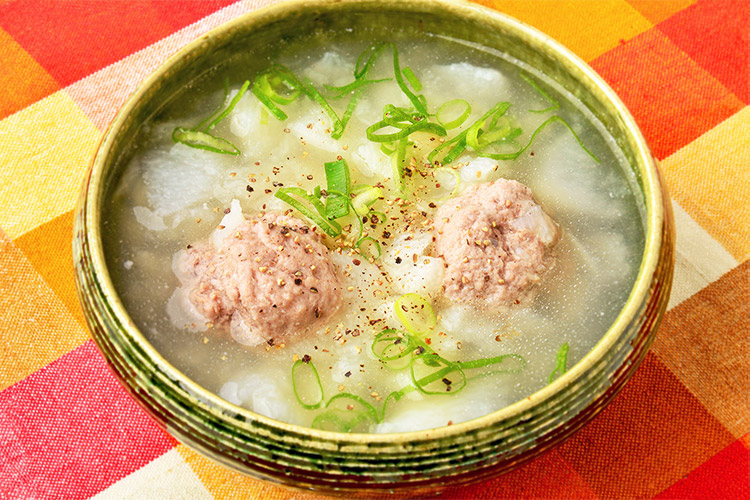 豚肉と山芋のとろとろスープ